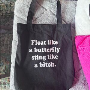 Married to the Mob MTTM Graphic Cotton Tote Bag